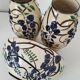 Poët-Laval Trio “Wisteria” – 2 vases no. 721 & boat planter no. 729
