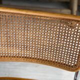 Lot of 4 chairs Cesca B32 beiges, Marcel Breuer