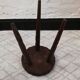 Brutalist tripod stool
