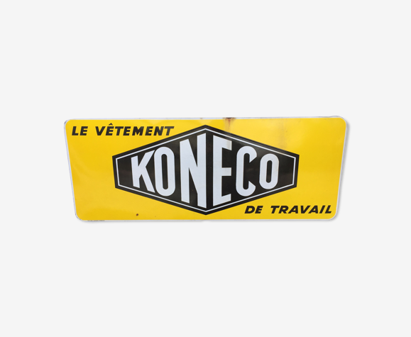 Plaque émaillée ancienne