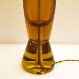 Seguso Flavio Poli large submerged glass lamp from Murano 1950s
