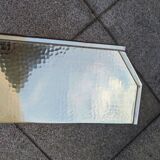 English woven metal magazine rack