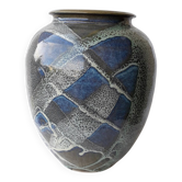 Vase en grès émaillé
