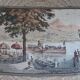Antique tapestry from lake wolfgang, austria, 1930s-40s.