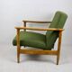Light Green Boucle GFM-142 Armchair attributed to Edmund Homa, 1970s