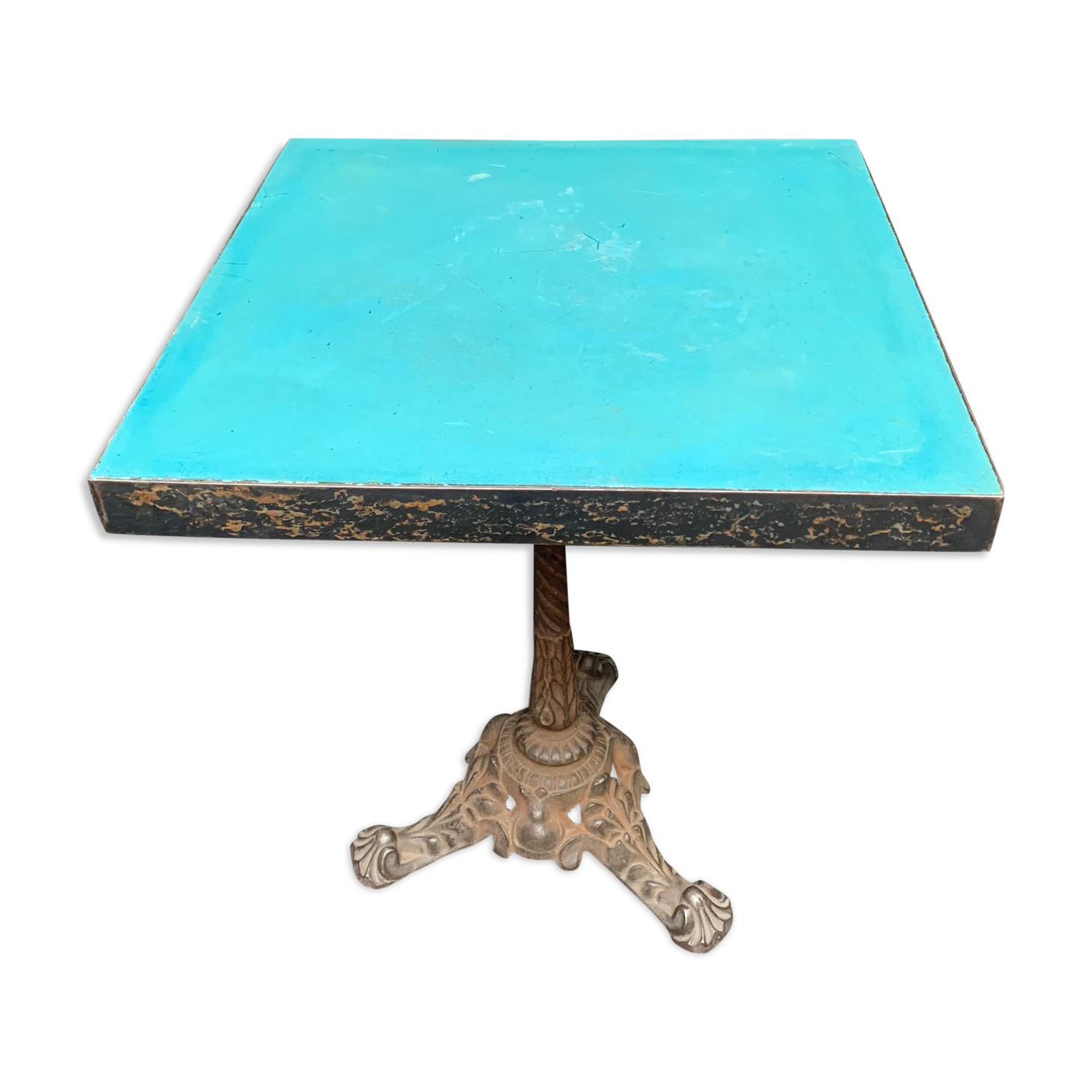 Bistrot square table period 1950