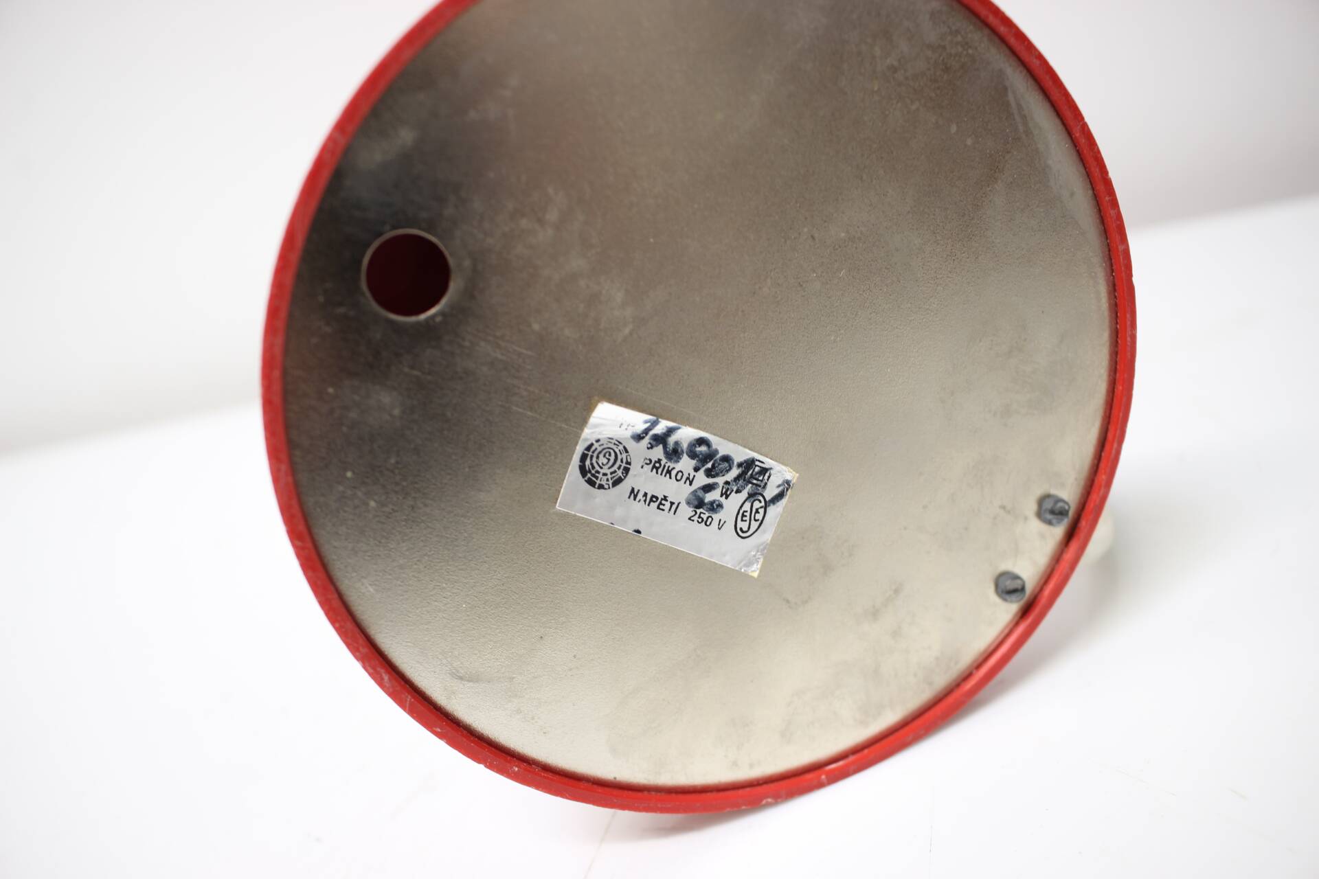 Vintage Table Lamp Osvetlovaci Sklo Valasske Mezirici, 1970s