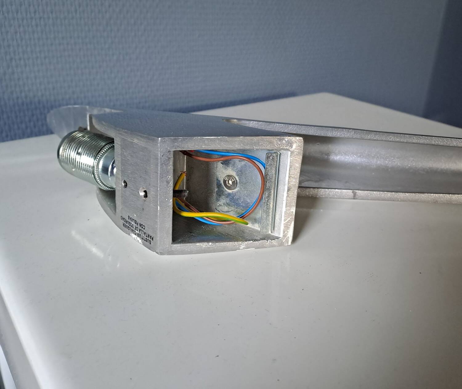 Set of 2 designer metal and glass wall lights - Metalarte - Taller Uno