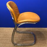 4 "Sabrina" chairs by Gastone Rinaldi for Rima from the 70s