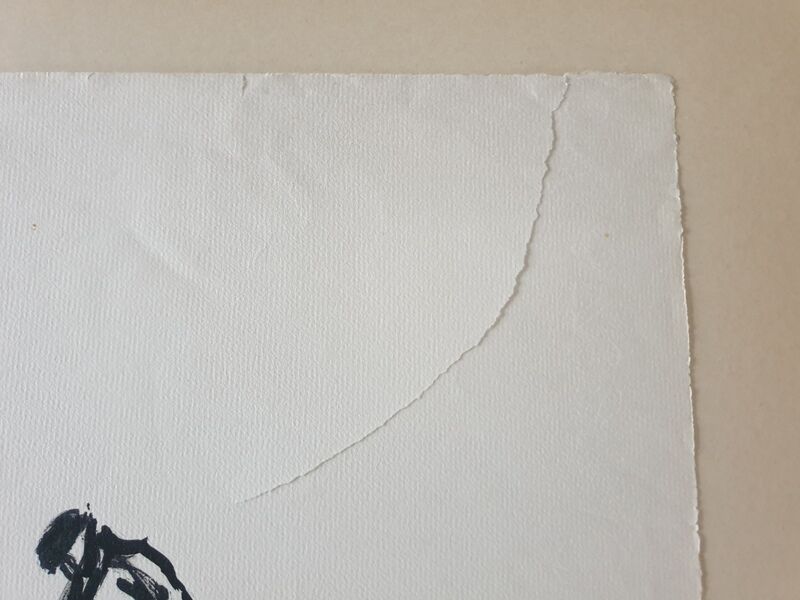 André Duculty (1912-1990) India ink on paper "The return of sinners" Monogrammed at the bottom