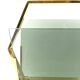 Modern brass magazine rack,  Italy 1970