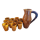Ceramic orangeade set - 10 mazagrans