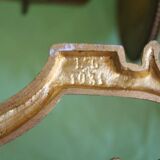 Paire d'appliques en bronze deux bras Lucien Gau
