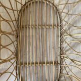 Rattan cradle