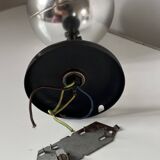 Eyeball Lita chrome metal wall light