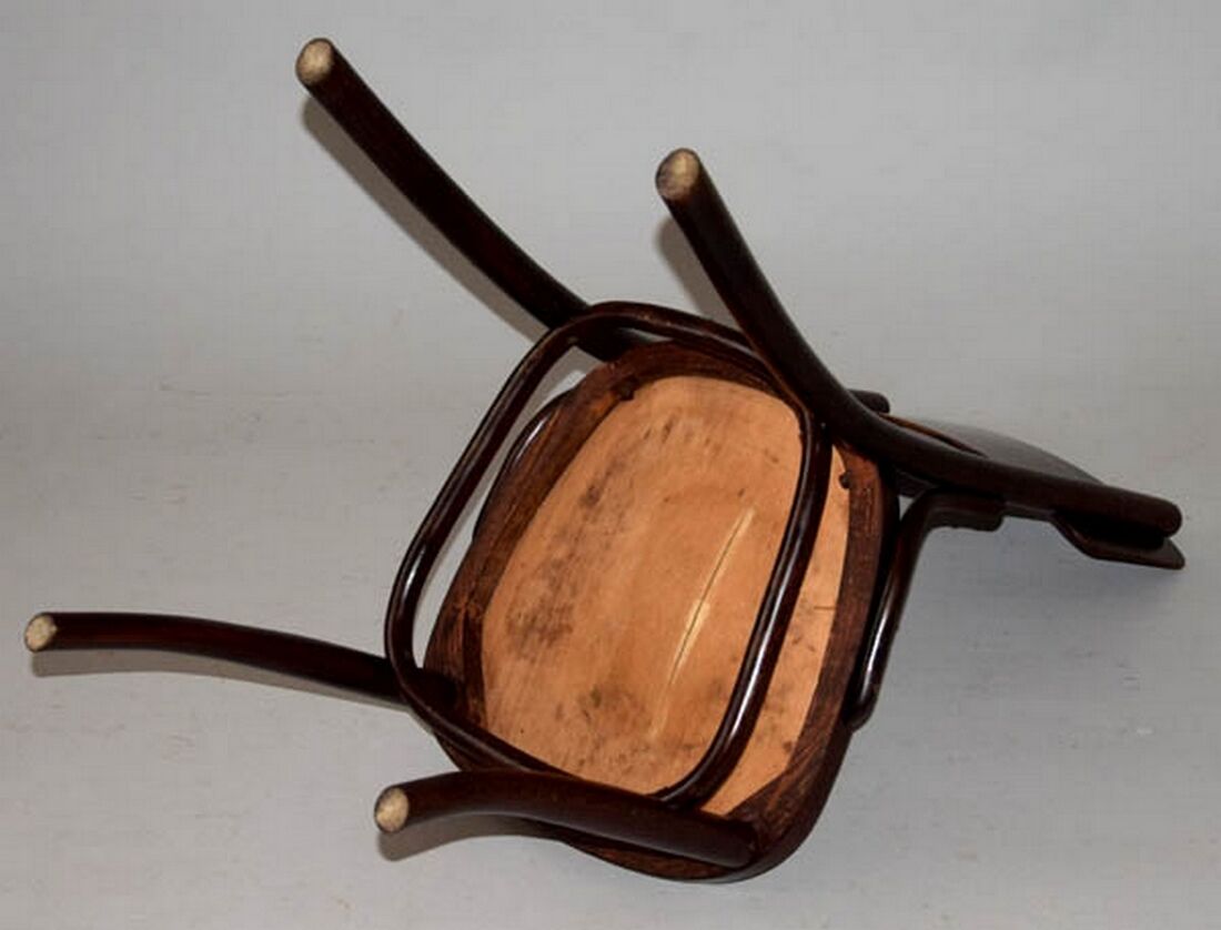 Antique dining chairs by Jozef Mintzis, Poland 1920s