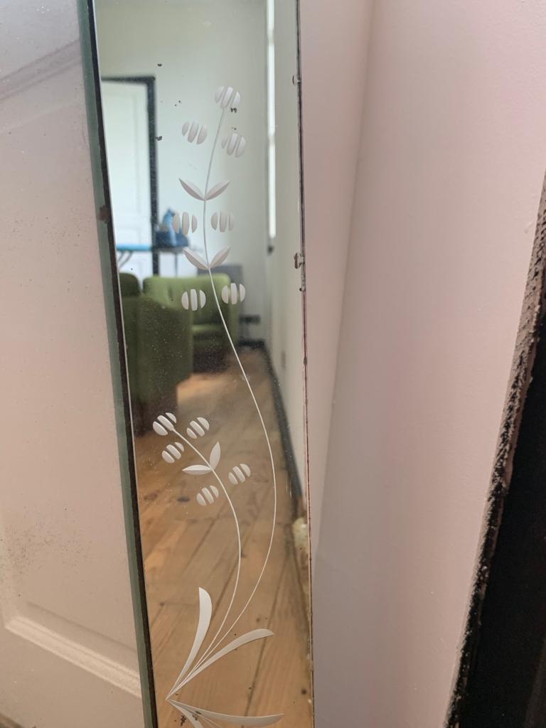 50s mirror - 116x82cm