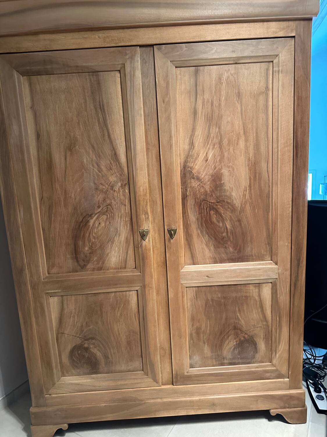 Walnut wardrobe