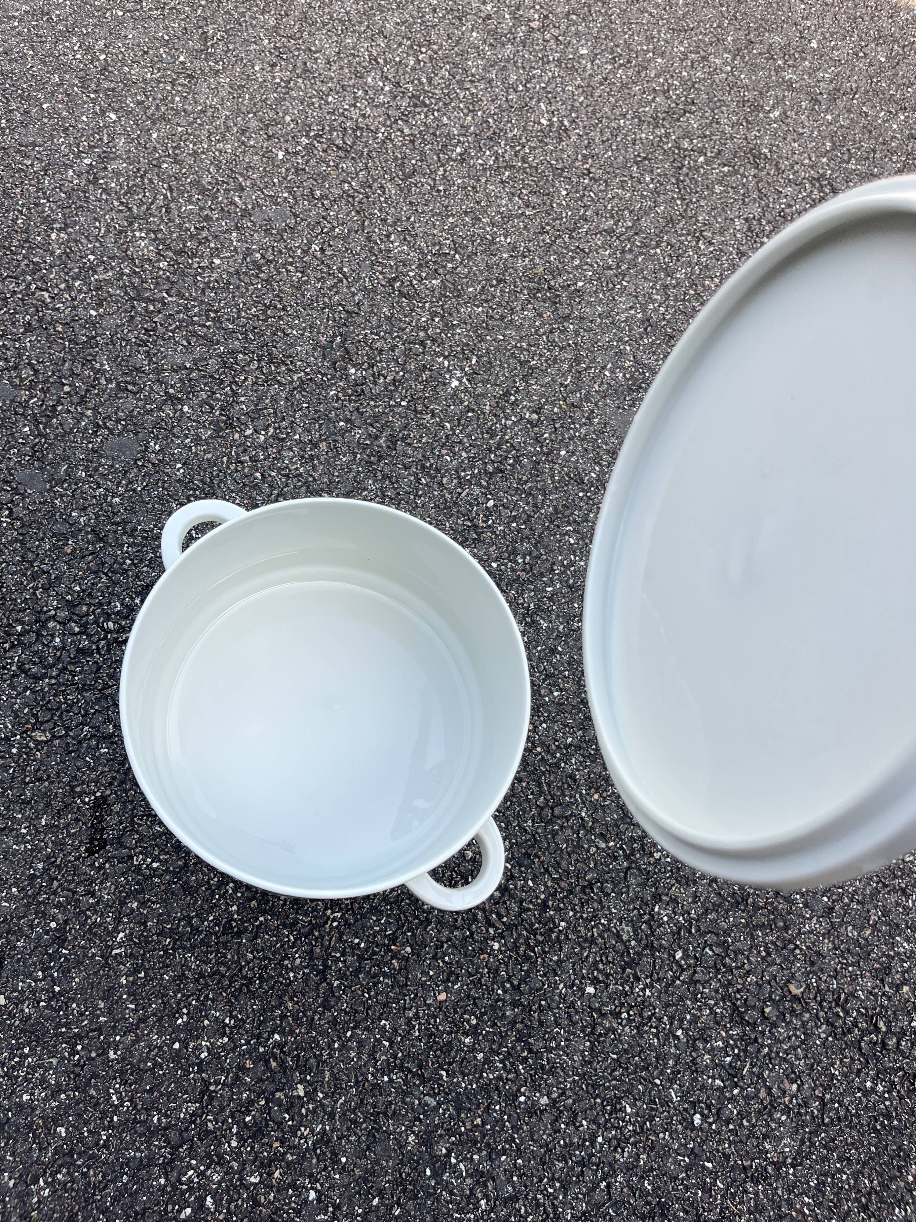 Set of stackable dishes Villeroy and Boch model Scarlett vintage.