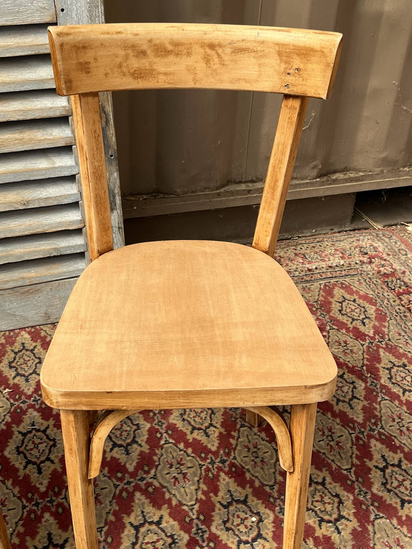 Pair of bistro chairs