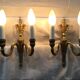 Pair of sconces Louis XVI Bronze