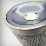 Brutalist metal chalice cup, Spain, 1960s