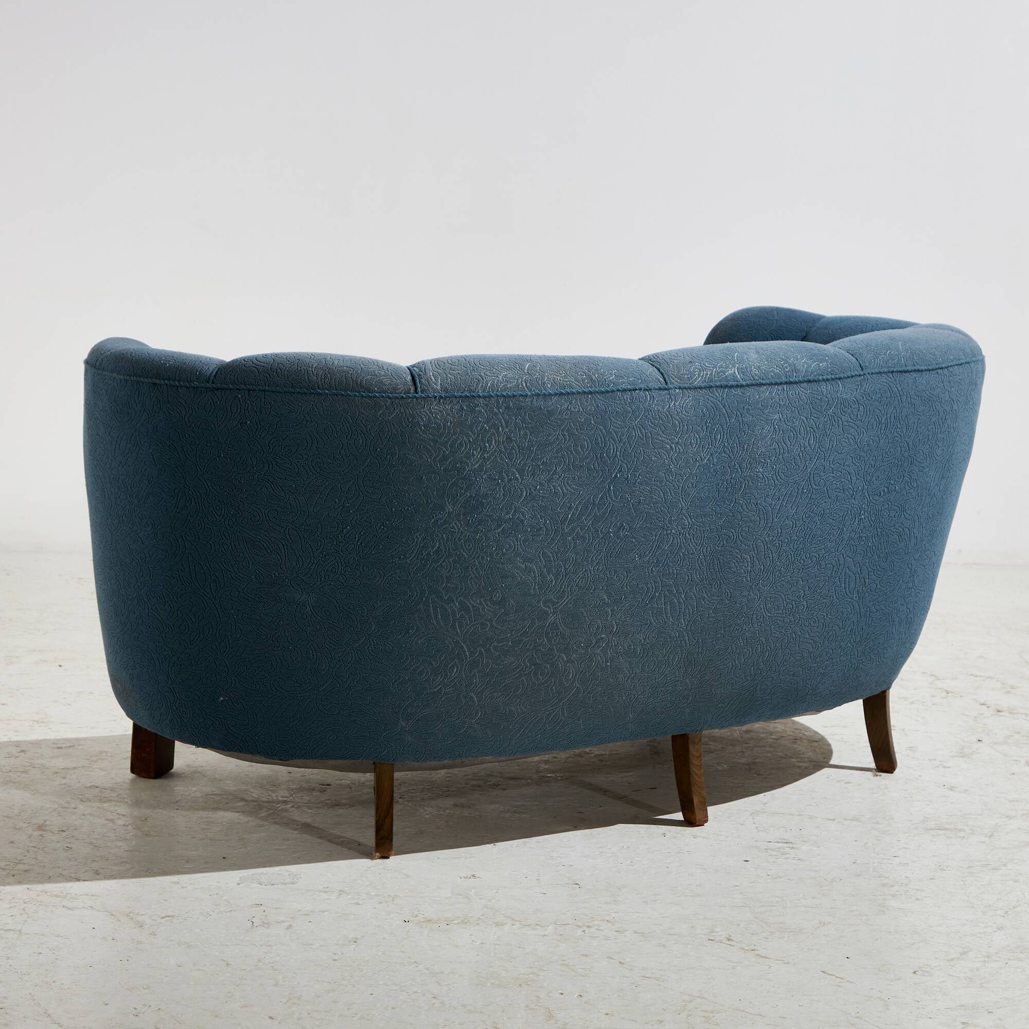 Two-Seater Banana Sofa, 1940s (MK10671)