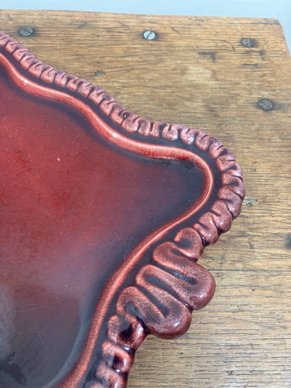 Ceramidi à marseille plat / grand vide poche 1950