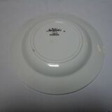 Set of 4 hollow plates, robinson model, from the Sarreguemines