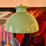 Suspension opaline vert amande