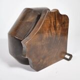 Antique Baroque Corner Shelf – Solid Walnut, 1900