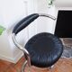 4 vintage Cobra chairs by Giotto Stoppino – Genuine leather and chrome steel