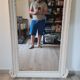 Mirror Louis Philippe shabby chic 142 x 97 cm