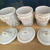 Set de 3 pots à épices Vallauris