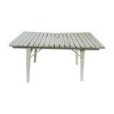wooden folding garden table