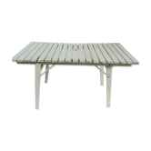 wooden folding garden table
