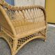 Complete rattan lounge from the 1950s