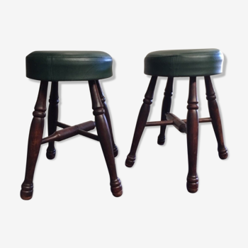 pair of stools of show chic 70s