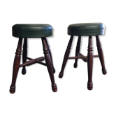 pair of stools of show chic 70s