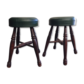 pair of stools of show chic 70s