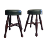 pair of stools of show chic 70s