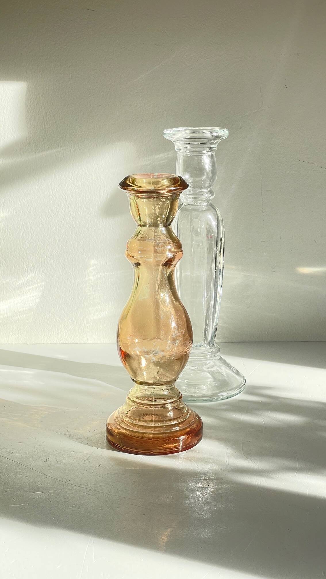 CANDLESTICK GLASS
