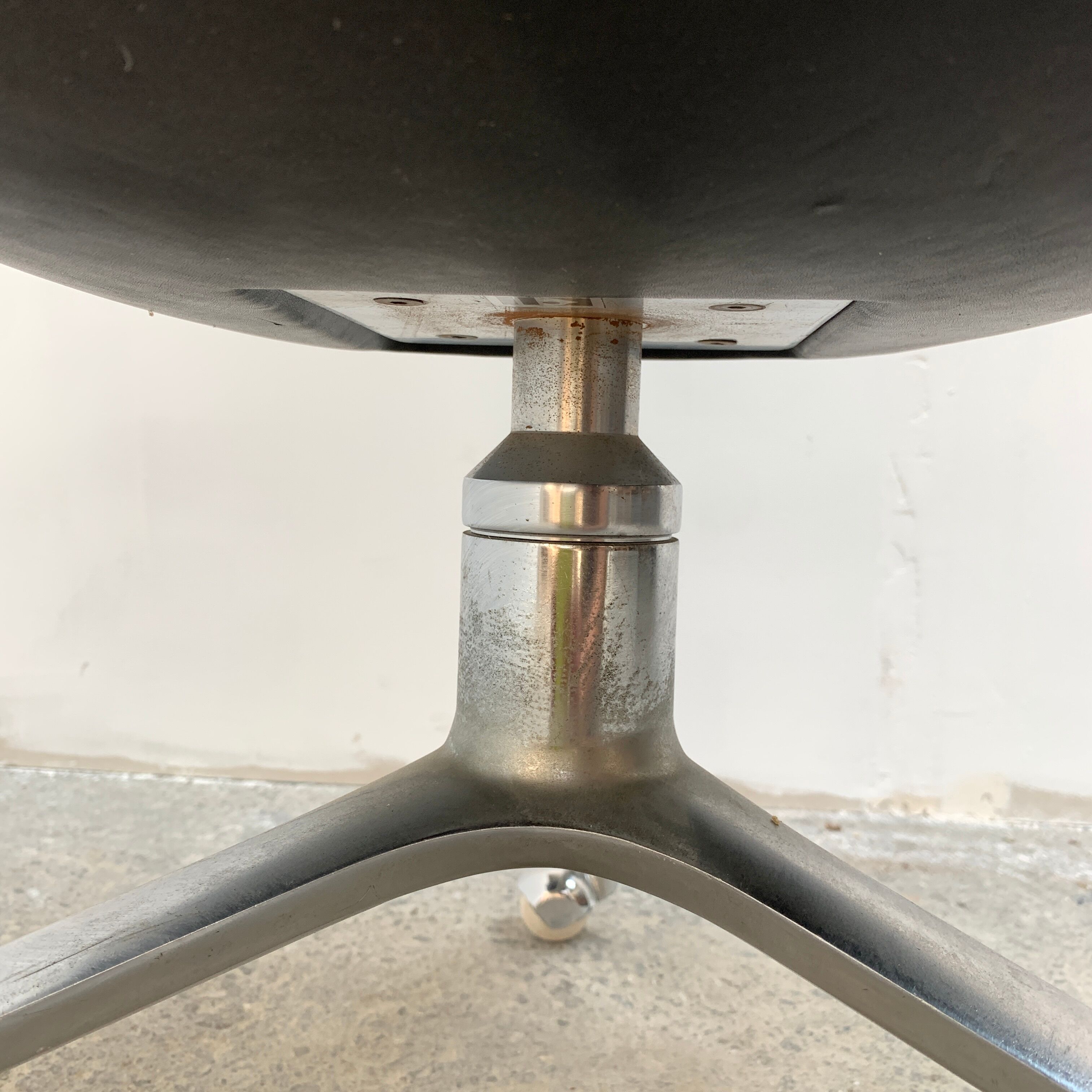 Bird office chair by Kastholm Jorgen, Alfred Kill edition, circa 1960