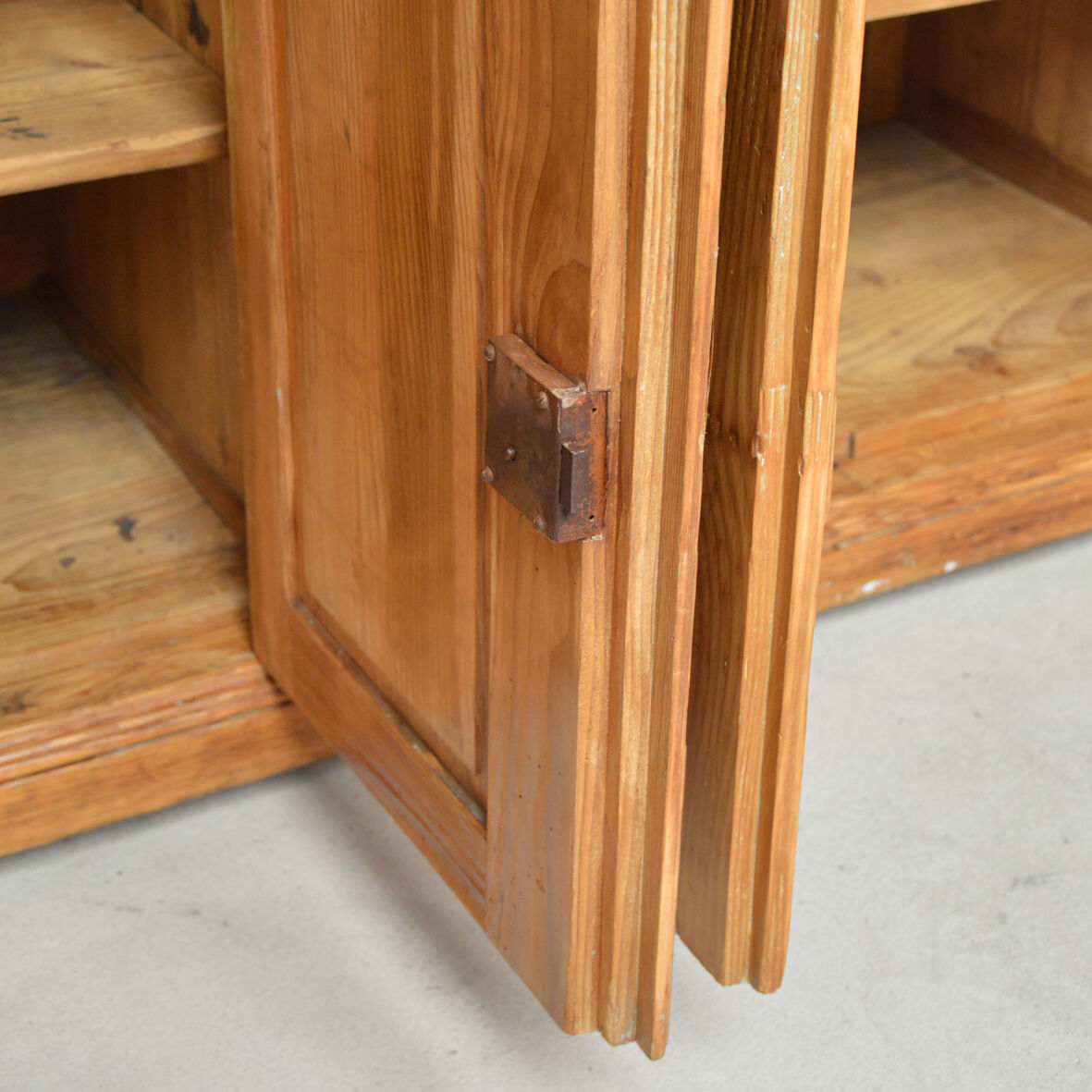 Former solid wood farm buffet