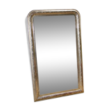 Miroir décoratif en argent doré du XIXe siècle 84x139cm