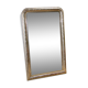 Decorative mirror in silver gilt of the 19th century 84x139cm