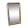 Decorative mirror in silver gilt of the 19th century 84x139cm