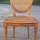 Set of 6 Louis XVI style medallion chairs