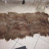 Long-haired haired hairskin carpet