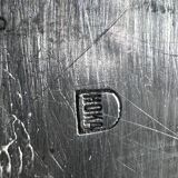 Small Silver-Plated Metal Hors d'oeuvre Dish HOKA 16 cm / 8 cm